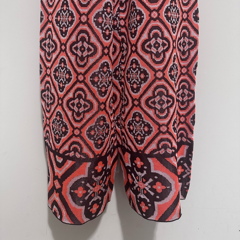 NWT Free People Ready or Not Geometric Patterned Wide Leg Jumpsuit - Picture 5 of 9